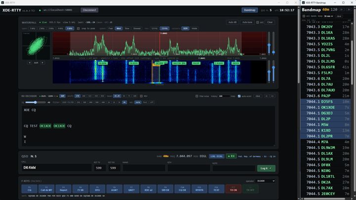 Multi-decoder on 40 m